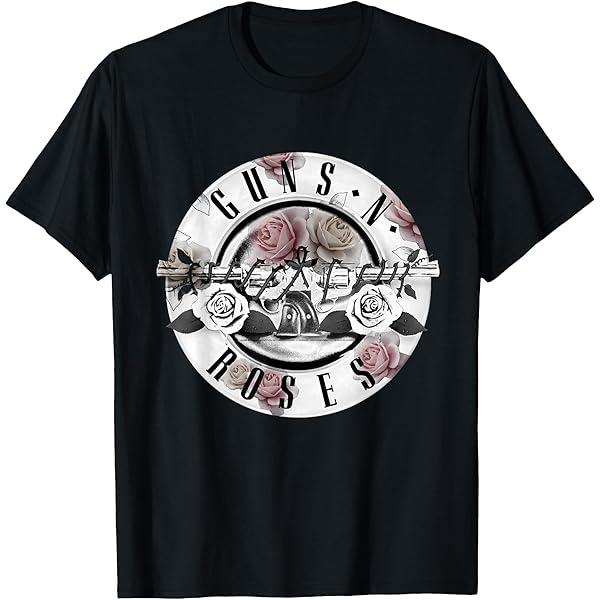 Amazon.com: Guns N' Roses Official Big Guns T-Shirt : Clothing